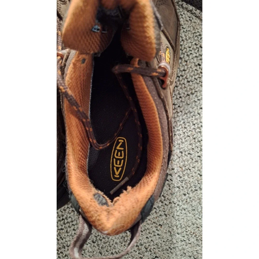 Keen Durand Low Hiking Shoes Boots Waterproof Men's Size 7 Brown Style 1011552